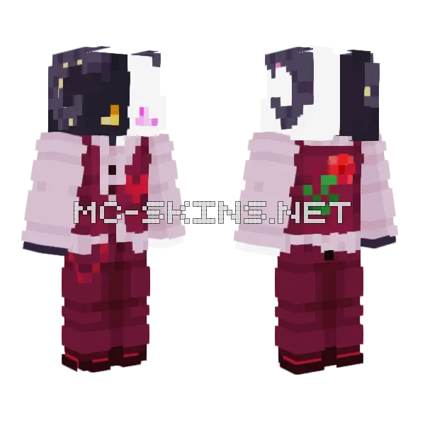 Vun Minecraft skin, front and back