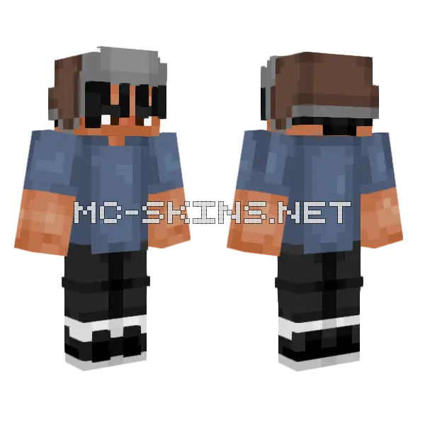 Vyllp Minecraft skin, front and back