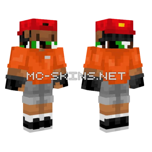 Vyllp W Overlays Minecraft skin, front and back