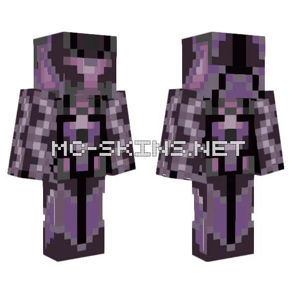 Vyntrix Minecraft skin, front and back