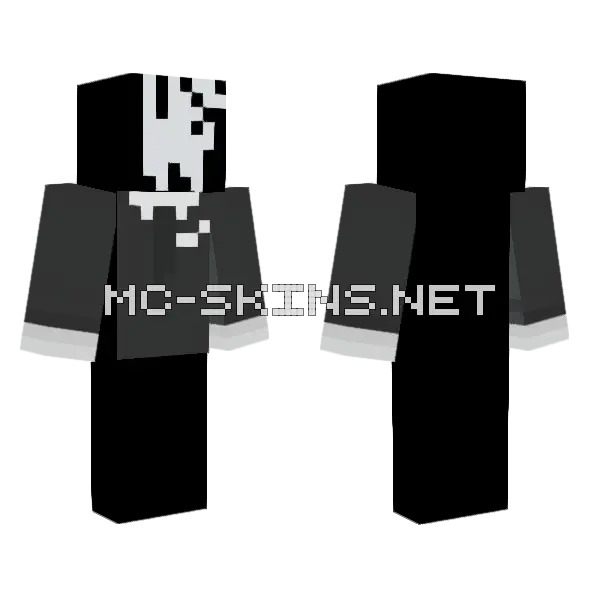W I P Minecraft skin, front and back