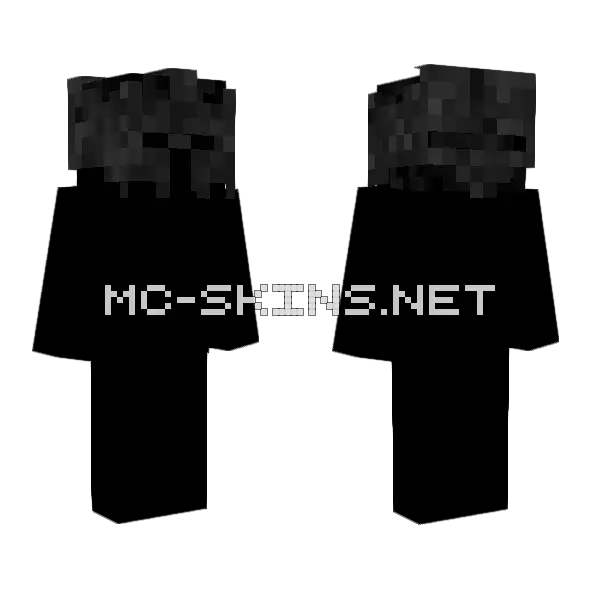 W I P Minecraft skin, front and back