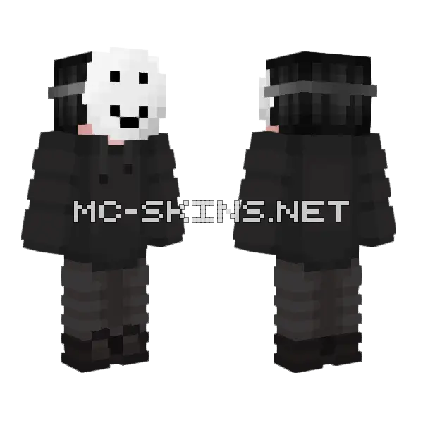 W Skin For Macing Minecraft skin, front and back