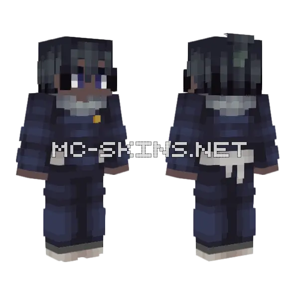 Wada Boy Minecraft skin, front and back