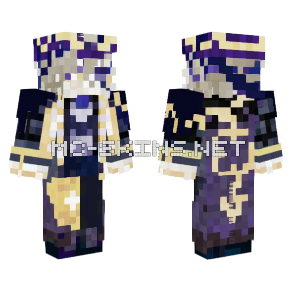 Wadasd Minecraft skin, front and back