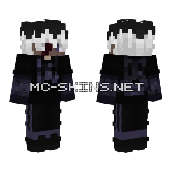 Wadawd Minecraft skin, front and back