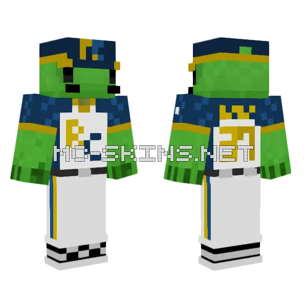 Wadawsdaw Skin Minecraft skin, front and back