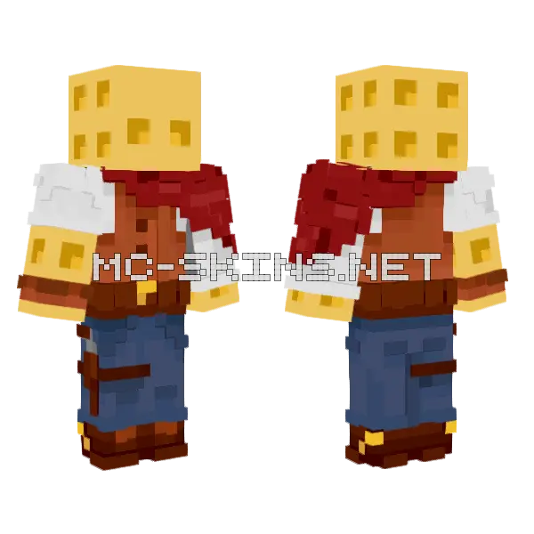 Waffle Cowboy Hat, front and back
