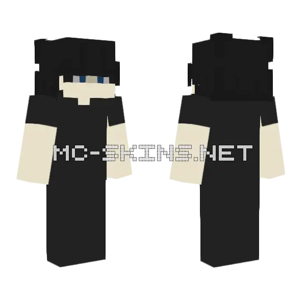 Walking Under Harvest Moon Minecraft skin, front and back