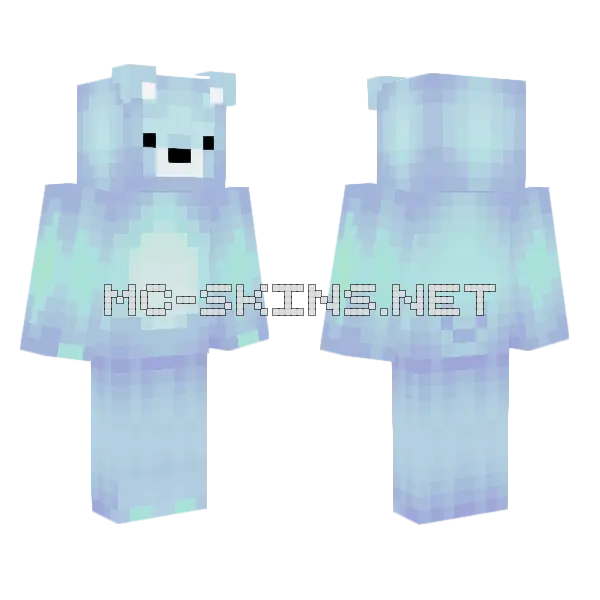 Wallibear, front and back