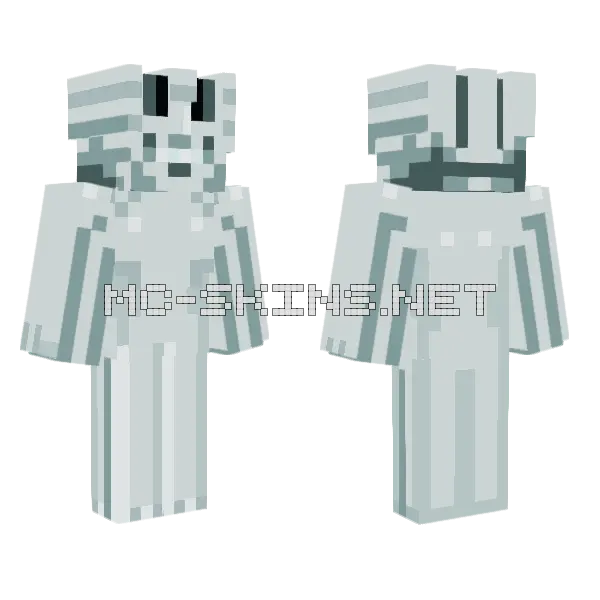 Wallyman Minecraft skin, front and back