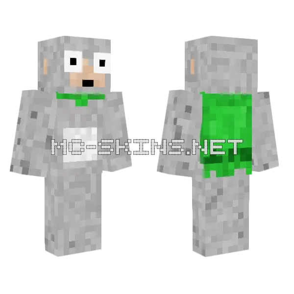 Walten Sorprendido Minecraft skin, front and back