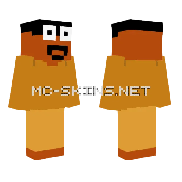 Walter White Will Smith Minecraft skin, front and back