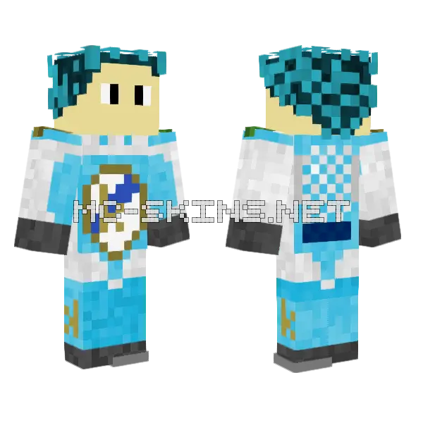 Wanda 03 Minecraft skin, front and back