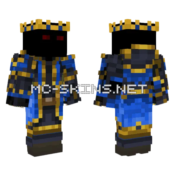 War King Magdoreon Minecraft skin, front and back