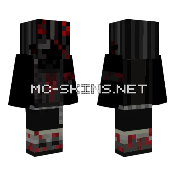 War Profile Picture Minecraft skin, front and back