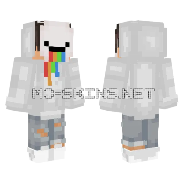 Warfedonewww Minecraft skin, front and back