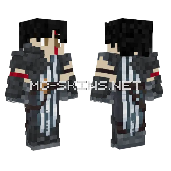 Warrior Skin Minecraft skin, front and back