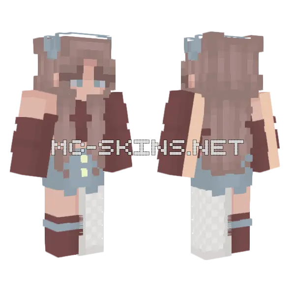 Wasn T Ready For You Minecraft skin, front and back