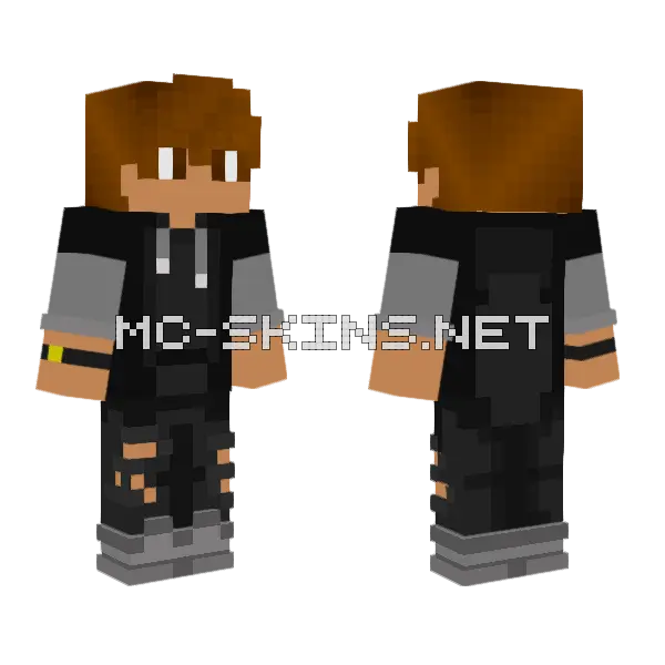Watch On Other Hand Minecraft skin, front and back