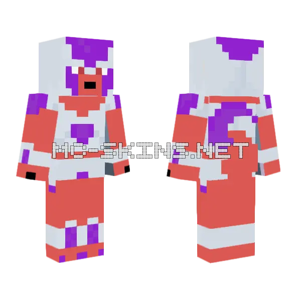 Wcrewer Minecraft skin, front and back