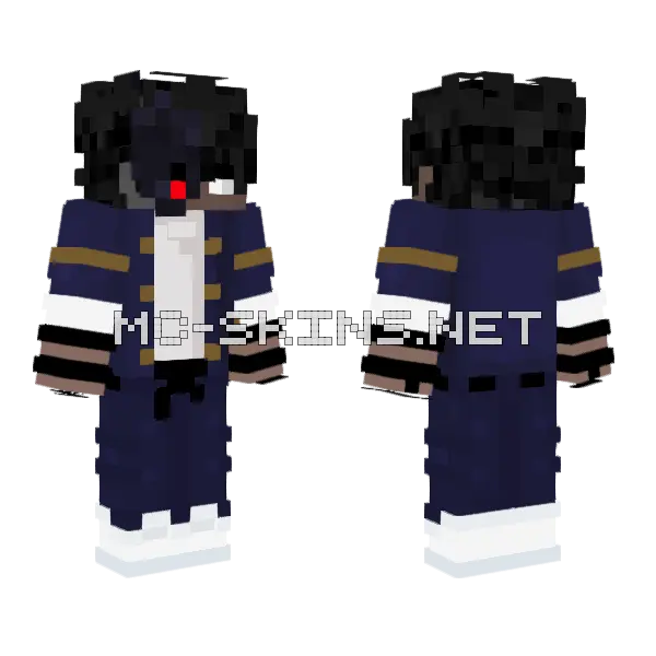 Wdada Minecraft skin, front and back
