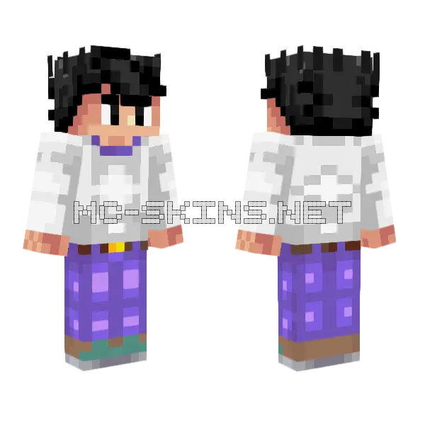 Wdcdec Boy Minecraft skin, front and back