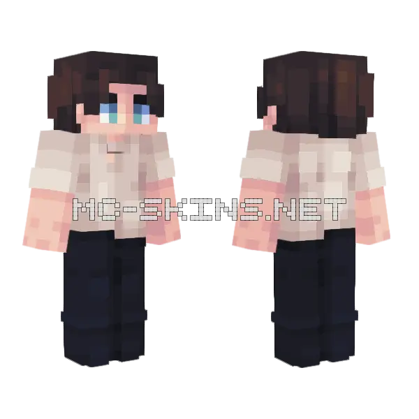 We Abandoned Everything Minecraft skin, front and back