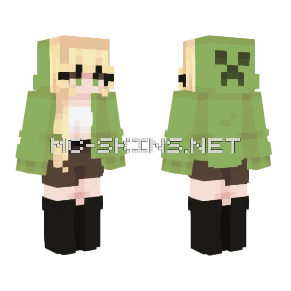 We Are So Old Minecraft skin, front and back