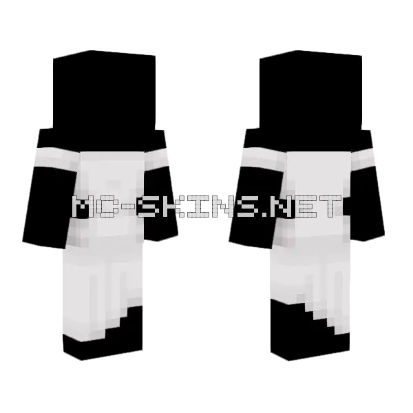 Wedding Base I Minecraft skin, front and back