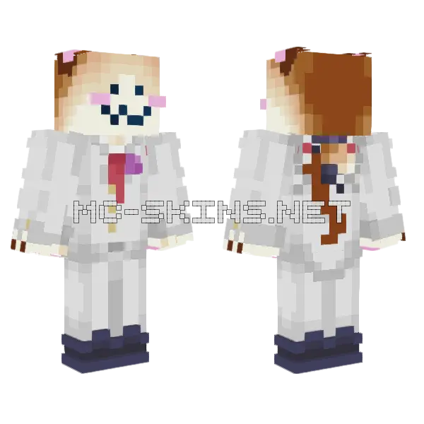 Wedding Guest Skin Minecraft skin, front and back