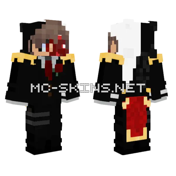 Wedding Skin Minecraft skin, front and back