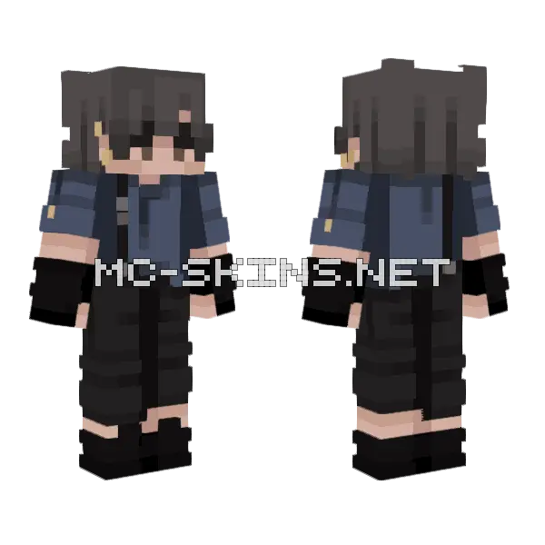 Wee School Uniform Minecraft skin, front and back