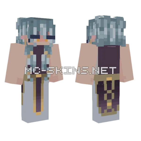 Wege Minecraft skin, front and back