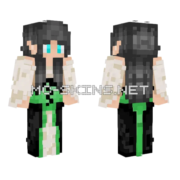 Wendy Elfo Skin Minecraft skin, front and back