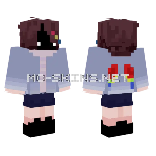 Wendysszx Official Skin Minecraft skin, front and back