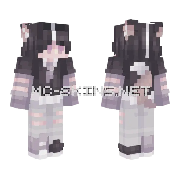 Werewolf 027 Minecraft skin, front and back