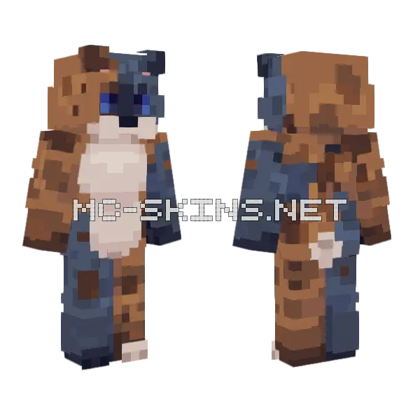 Wesker Skin Minecraft skin, front and back