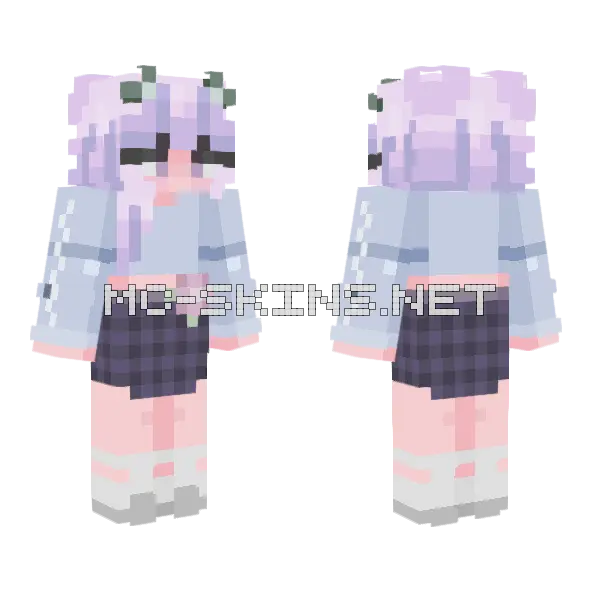 What Can I Say Its Complicated Minecraft skin, front and back