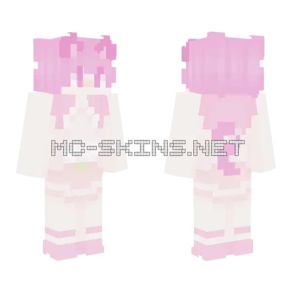 What De Hell Minecraft skin, front and back