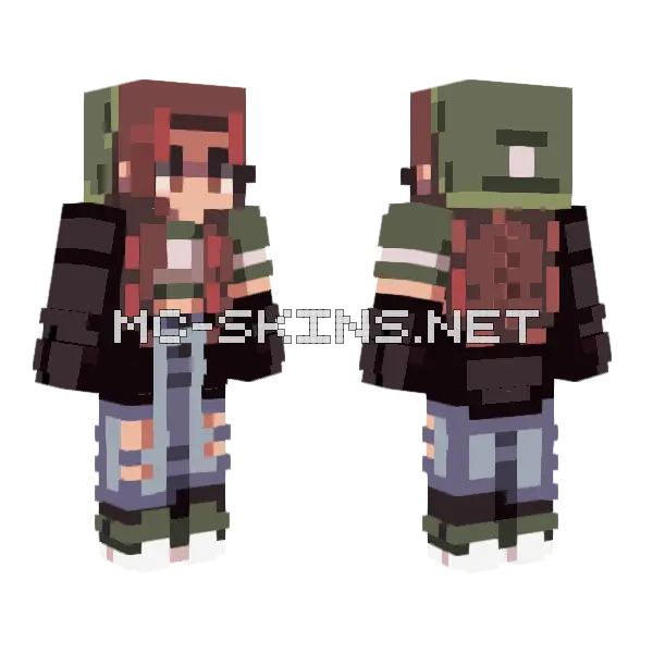 What Doesn T Kill You Makes You Stronger Minecraft skin, front and back