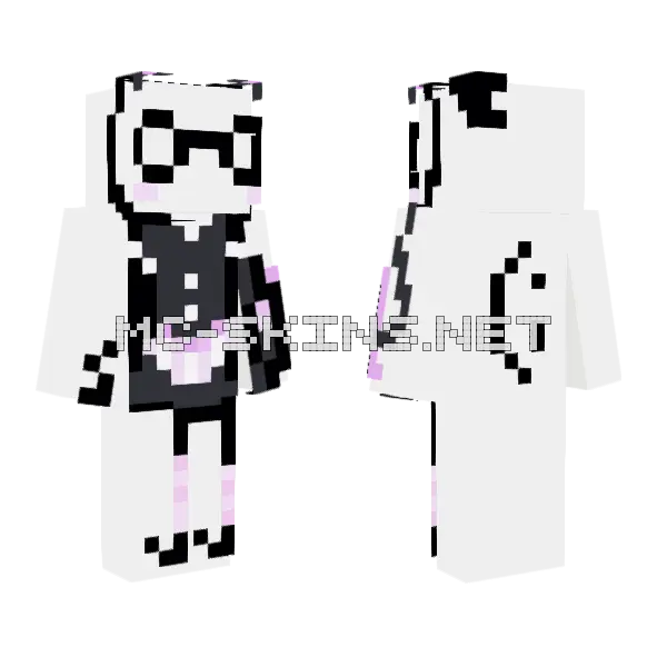 What Have I Done Minecraft skin, front and back