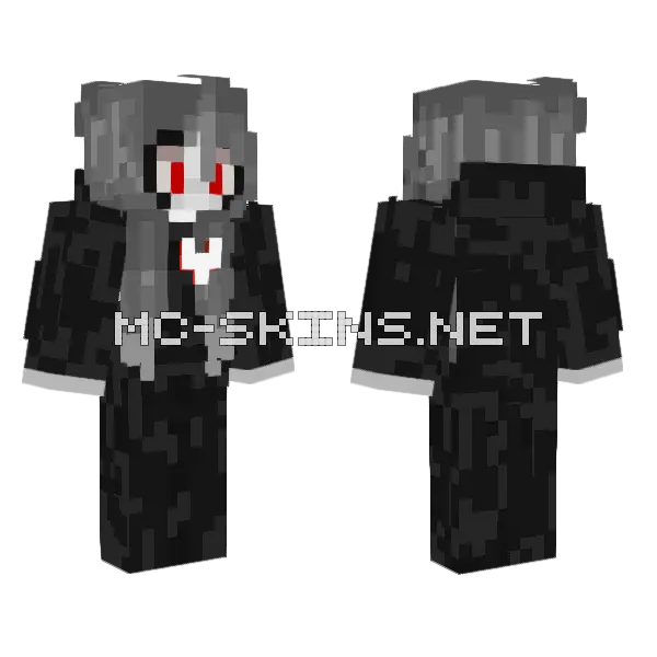 What Is Happining Minecraft skin, front and back