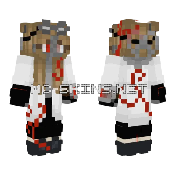 What S Wrong Minecraft skin, front and back