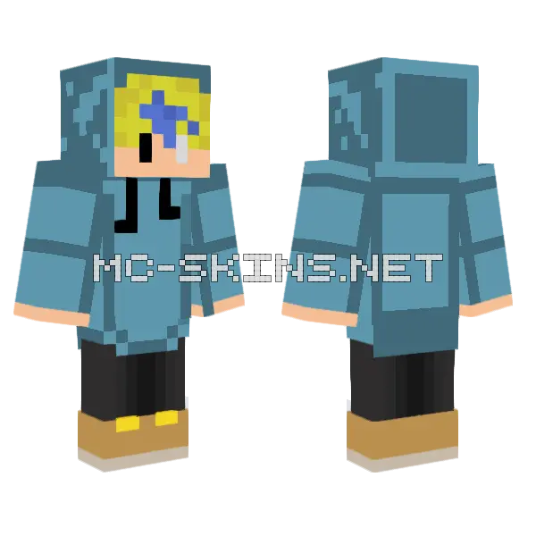 When El Bim Minecraft skin, front and back