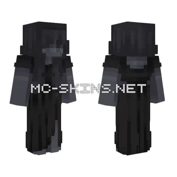 When The Night S Your Only Friend Minecraft skin, front and back