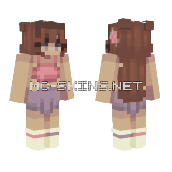 When The Party S Over Te R1 Minecraft skin, front and back