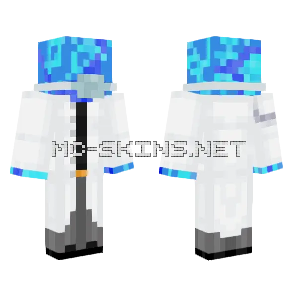 When The Science Is Funky Minecraft skin, front and back