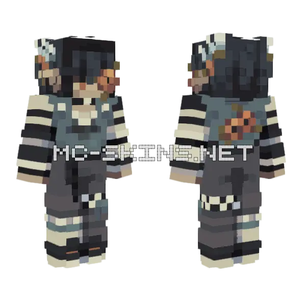 Where The Forest Ends Minecraft skin, front and back