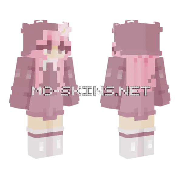 Where To Start Persona Minecraft skin, front and back